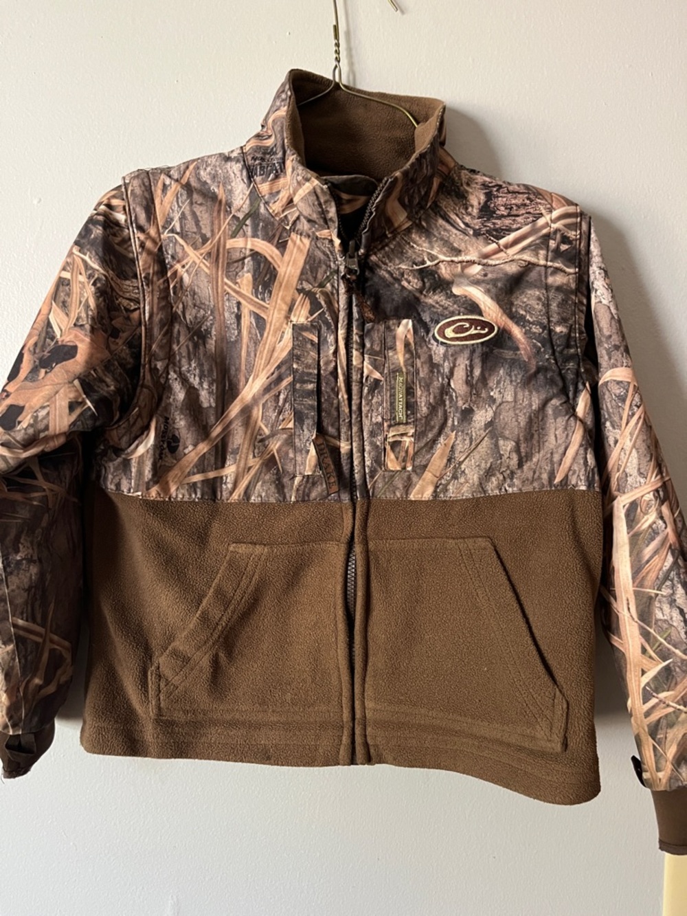 Drake Brown and Camo Kids Jacket